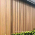Factory Outdoor Waterproof Decor Composite Wood Plastic WPC Coating Capped Cladding Fluted Wall Board Exterior WPC Wall Panel